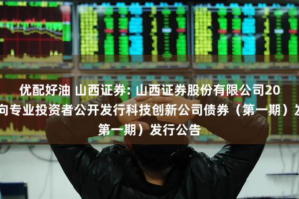 优配好油 山西证券: 山西证券股份有限公司2025年面向专业投资者公开发行科技创新公司债券（第一期）发行公告