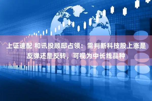 上证速配 和讯投顾邸占领：需判断科技股上涨是反弹还是反转，可视为中长线品种